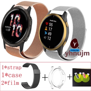 สาย เคส garmin venu 2 สาย watch band For ฟิล์ม garmin venu อุปกรณ์เสริมสมาร์ทวอทช์ เคส garmin venu2 เคส garmin venu เคส watch strap