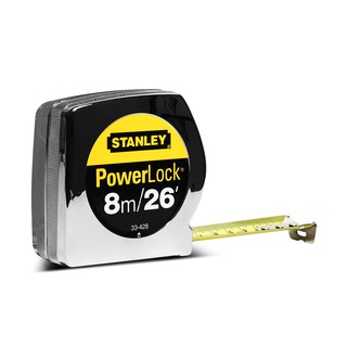 STANLEY 33-428 ตลับเมตร POWERLOCK 8ม. รุ่น 33-428