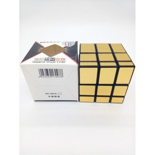 Rubik รูบิก  รูบิค.Mirror.Cube.Gold