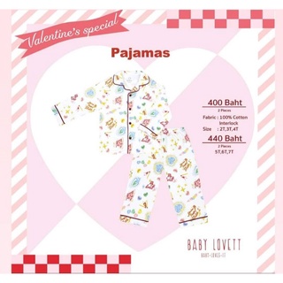 Babylovett Valentines ชุดนอน 3T New