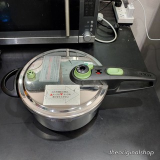 หม้อแรงดัน T-Fal 4.5L P20506 induction แม่เหล็กไฟฟ้า 【มือ 2】 ญี่ปุ่น