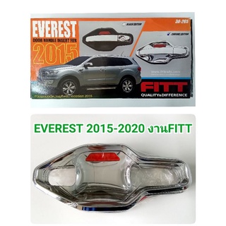 เบ้าประตู โครเมี่ยม FORD EVEREST ฟอร์ด เอเวอร์เรสต์ 2015 2016 2017 2018 2019 2020 งาน FITT