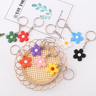 ✿Little Flower Key chain_พวงกุญแจดอกไม้หลากสี THB 10 =2 ชิ้น สุ่มลาย