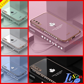 เคส Huawei Y9S เคส Huawei Y8P เคส Huawei Y6P Y7A Y7 Prime 2019 Y9 2019 Y7 Pro 2019 Y9 Prime 2019 Y7 2019 เคสโทรศัพท์มือถือ กันกระแทก ลายใบไม้ สําหรับ FY