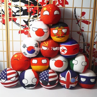 Cod หมอนตุ๊กตา Polandball Anime Countryball ขนาดมินิ 20ซม.คุณภาพสูงของเล่นสําหรับเด็ก 2021