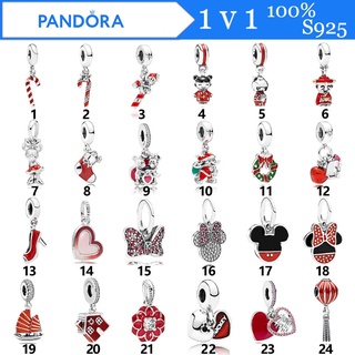 Pandora สร้อยข้อมือ ลูกปัดเงิน S925 จี้ตุ๊กตาจีน เครื่องประดับ สําหรับของขวัญวันเกิดผู้หญิง DIY p825