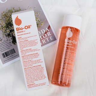 BIO-OIL น้ํามันไบโอออสเตรเลีย 200 มล. สําหรับรอยแผลเป็น รอยแตกลาย สีผิวไม่สม่ําเสมอ