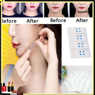 SWTB_40Pcs V-Shape Face Slim Patches Stickers Lift Up Double Chin Reducing Thin Masks