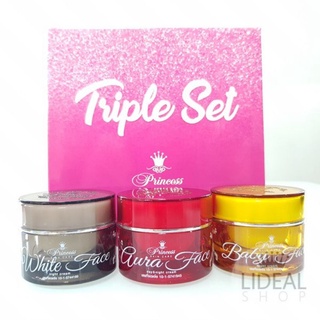 Princess Skin Care ครีม3 หน้า(หน้าขาว หน้าเงา หน้าเด็ก) แพ็คเกจใหม่ล่าสุดย9