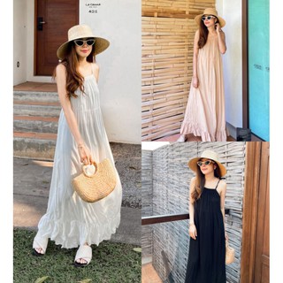 Maxi Dress แม๊กซี่เดรสสายเดี่ยว