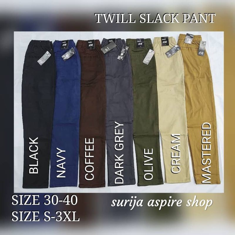 JOGGER SLACK คอตตอน*