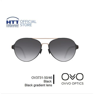 OVVO แว่นตากันแดด OVVO 3731 - 50/46 กรอบแว่นไทเทเนียม เลนส์ Zeiss เบา ทนทาน ไม่ก่อให้เกิดอาการแพ้ Handmade in EU