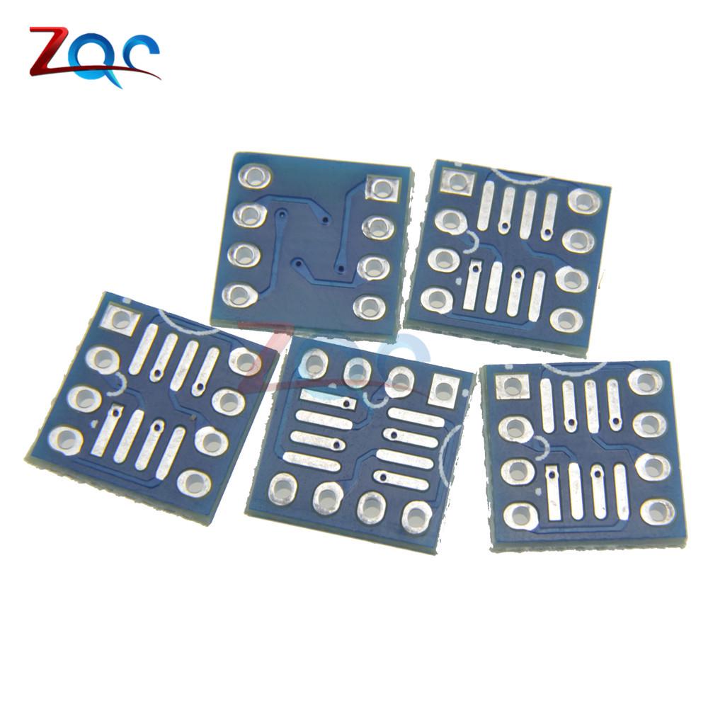 10 ชิ้น sop 8 soic 8 to dip 8 อะแดปเตอร์บอร์ดโมดูล pcb