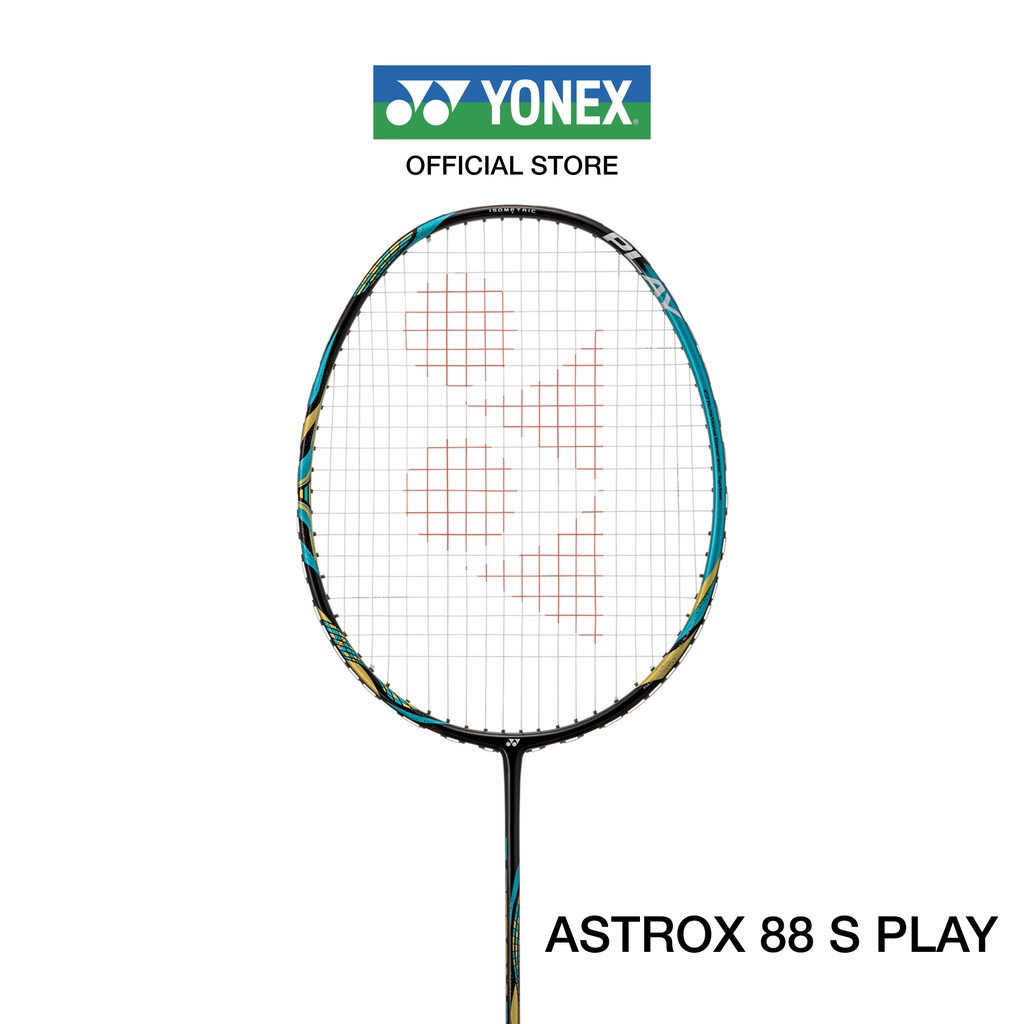YONEX ASTROX 88 S PLAY ไม้แบดมินตัน ไม้เล่นคู่ สำหรับผู้เล่นด้านหน้า ทักษะการควบคุมลูกที่แม่นยำ ก้านกลาง แถมเอ็น BG65