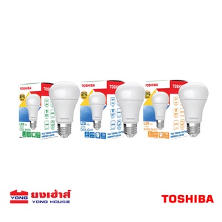 TOSHIBA หลอดไฟ LED A60 G7 11W DL WW CW E27 หลอดไฟโตชิบา โตชิบา