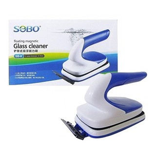 SOBO SB-8 Glass cleaner ทำความสะอาด กระจกตู้ปลา แม่เหล็กทำความสะอาด SOBO SB-8 ขนาด 12x6x9 cm