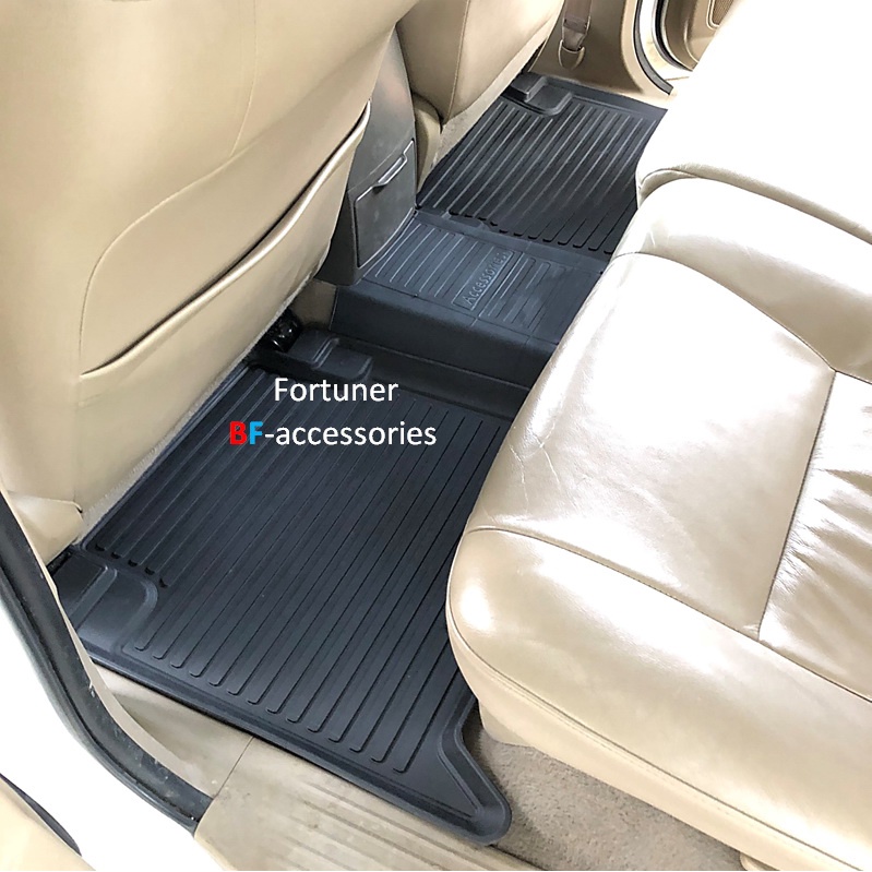 5ชิ้น แถว1 แถว2 > ผ้ายางปูพื้นรถยนต์ ถาดยางปูพื้น พรมปูพื้นรถ TOYOTA FORTUNER ฟอร์จูนเนอร์ 2005-2015 ราคา ถูกที่สุด ดีลบีเคเค แกลเลอรีภาพที่ 5