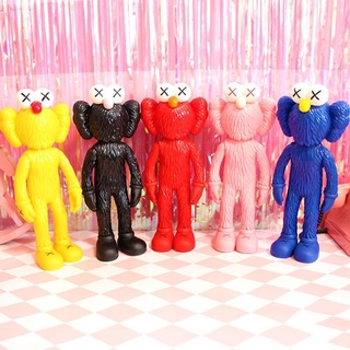 ของเล่นตุ๊กตา PVC Kaws Sesame Street Kaws BFF ขนาด 12 นิ้ว สําหรับสะสม