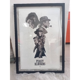 โปสเตอร์หนัง Peaky blinders พร้อมเข้ากรอบ