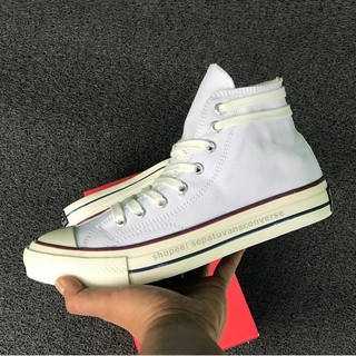 CONVERSE (จ่ายเงินปลายทาง) 70s รองเท้าส้นสูง สีขาวล้วน STAR CHUCK