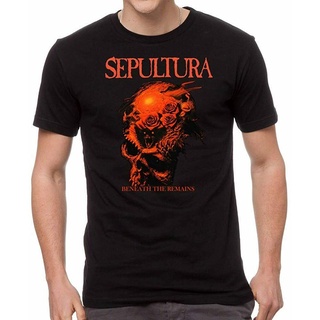 เสื้อยืด ผ้าฝ้าย พิมพ์ลายวงร็อค Sepultura Under The Remains เป็นมิตรกับผิว