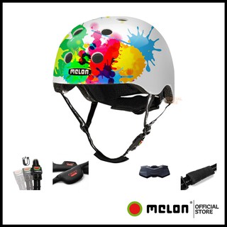 หมวกกันน๊อค Melon Helmet Coloursplash