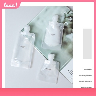 ซองแบ่งครีม หลอดแบ่งครีม หรือแชมพู ขนาดพกพา Travel Lotion Dispensing Bag 30ml 50ml 100ml COD