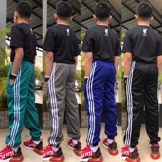 กางเกงวอร์มขาจั้มเด็กโตผ้านิ่ม