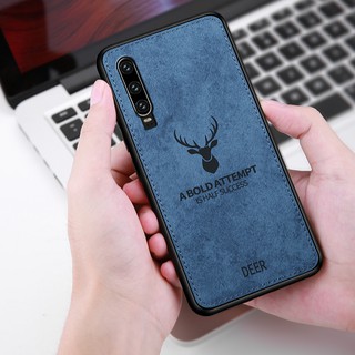 เคส Huawei Y9 2019 Case Y9s Nova 2i 3i 7i 8i 3e 5T Y7 Pro 2018 Honor 8X Cover Back TPU Silicone Bumper Canvas Deer ซองมือถือ เคสเคสโทรศัพท์มือถือพิมพ์ลาย Deer สําหรับ Huaweiy9s huaweiy7 huaweiy9 ซองมือถือ