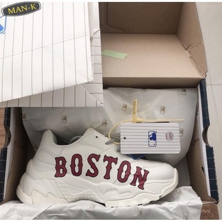 New MLB BOSTON  รองเท้ากีฬารองเท้าอเนกประสงค์  สูง 6CM. งานเทียบแท้💕❤️รองเท้าลำลองแฟชั่น