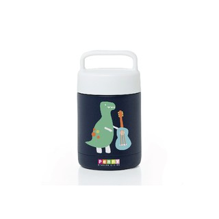 Penny Scallan Design กระปุกเก็บอาหารสแตนเลส Thermal Flask-Dino Rock