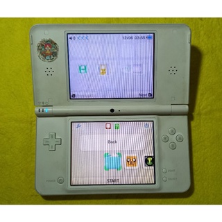 Nintendo Dsi ll จอใหญ่ สีขาว TWL เล่นผ่านเมม 16G sn =17946