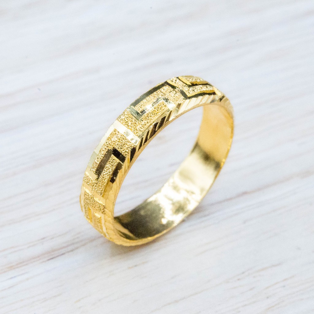 ⭐ แหวนทองตัดลายจีน น้ำหนักครึ่งสลึง