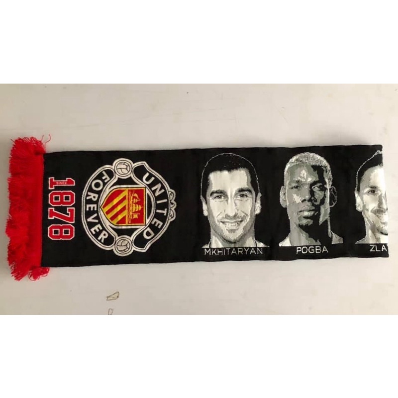 man utd ผ้าพันคอรวมดารายุค มูรินโญ่