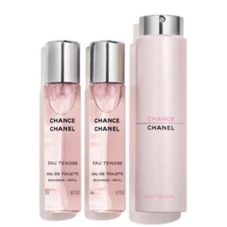 Chance chanel eau tendre แกะแบ่งขาย เฉพาะกระบอกฉีดบรรจุน้ำหอม 20 ml ตามรูป