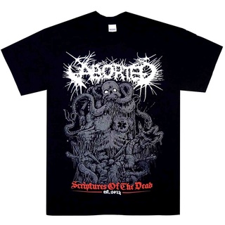 ขายดี เสื้อยืดลําลอง แขนสั้น พิมพ์ลายคัมภีร์ไบศ์ของ The Dead S M L CLgpfm02KMhalj59S-5XL