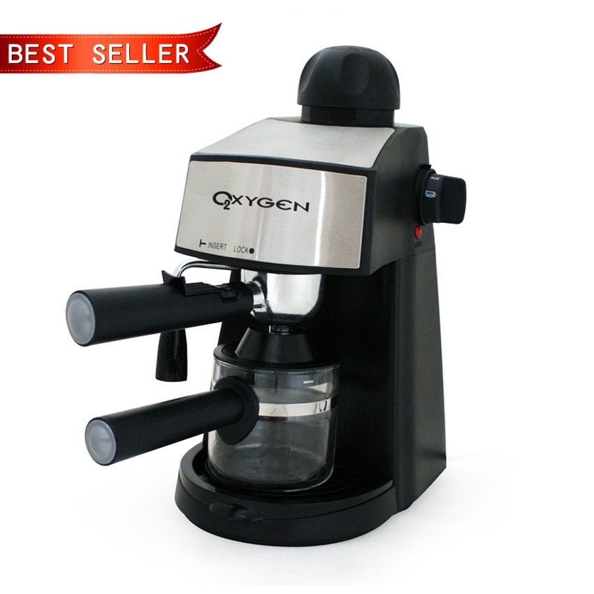☏✳OXYGEN เครื่องชงกาแฟ Espresso 3.5 บาร์ รุ่น PT-002 เครื่องทำกาแฟ เครื่องชงกาแฟและอุปกรณ์