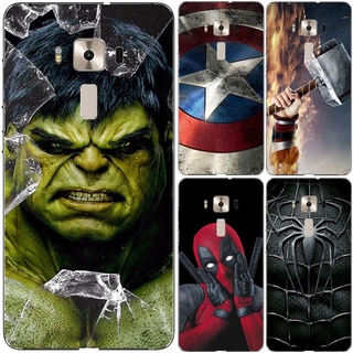 เคสโทรศัพท์มือถือพิมพ์ลาย Marvel Super Hero Asus Zenfone 3 Ze552Kl 5 . 5 "