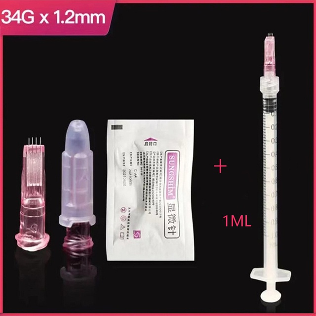 Hot Sale 1pc Hand 3Pin 4Pin 5Pin Injection Crystal Mesotherapy Micro ...