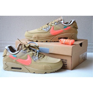 【ลดราคา】รองเท้าผ้าใบกีฬา Aa7293-200 สีขาวออฟไวท์ x Air Max 90 2022