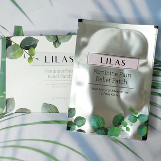 (LILAS®) Feminine Pain Relief Patch 10 Patches แผ่นประคบร้อน สำหรับคอ ขา หลัง และลดปวดประจำเดือน แผ่นแปะร้อน