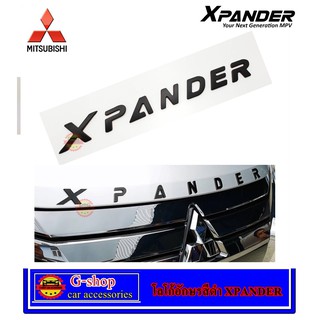 Gshop Xpander โลโก้ตัวอักษรสีดำ Mitsubishi Xpander