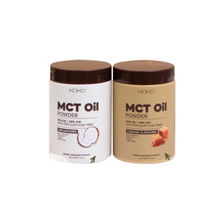 MCT OIL POWDER Unflavored ,Caramel flavored (รสธรรมชาติ),(รสคาราเมล)