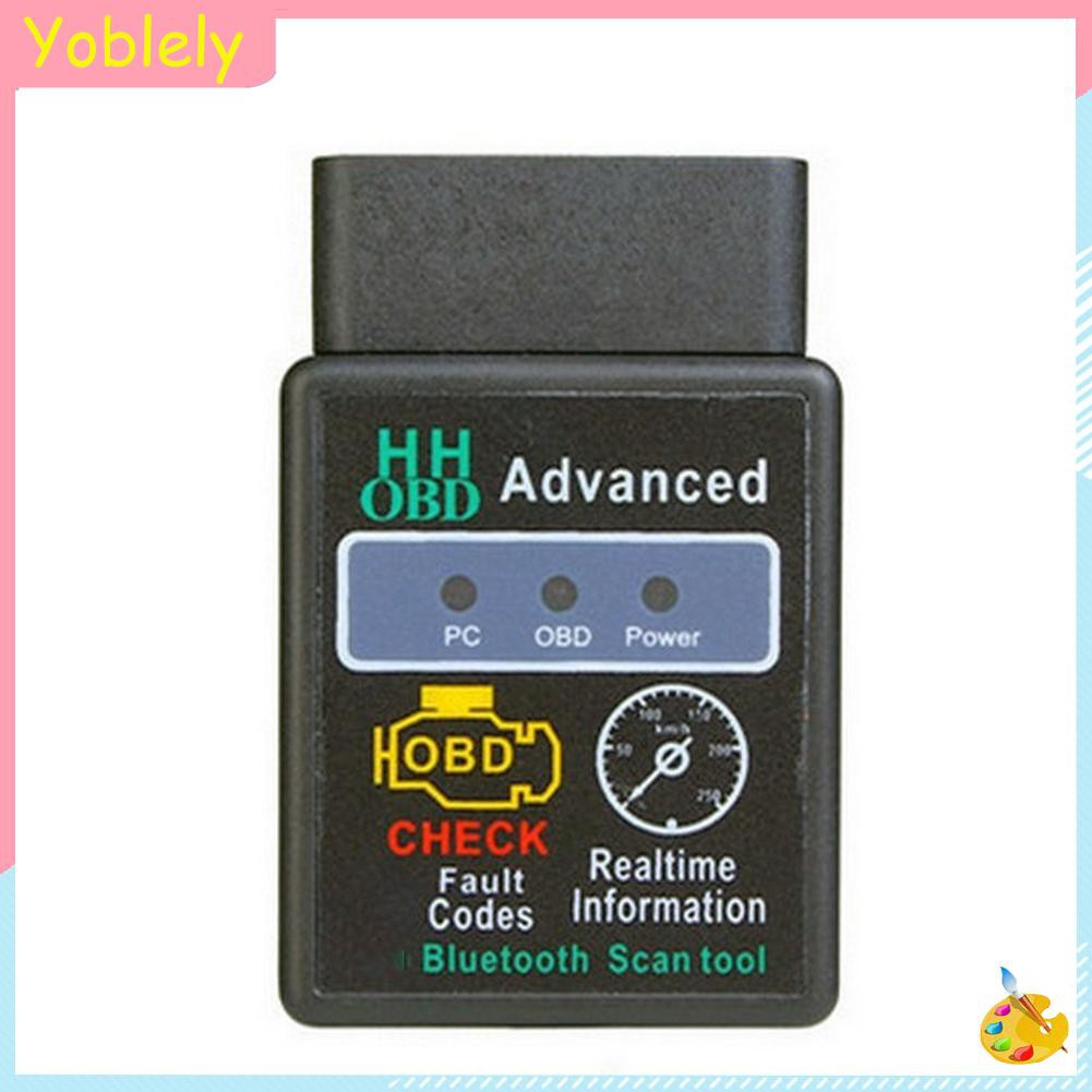 Hh Obd Elm327 Obd2 Obdii เครื่องสแกนเนอร์ตรวจสอบเครื่องยนต์รถยนต์