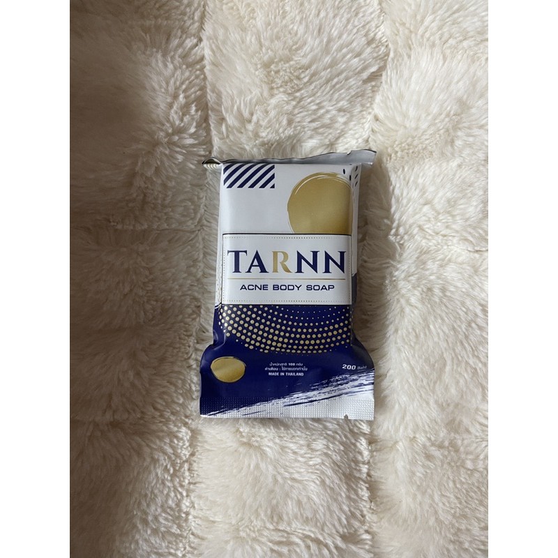 สบู่ ธาร แอคเน่ TARNN ACNE BODY SOAP รักษาสิวที่หลัง พร้อมส่ง