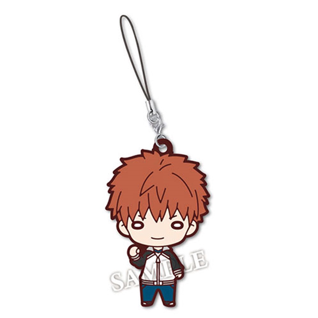 Nitotan Fate stay night Heavens Feel Rubber Mascot Shirou Eliya