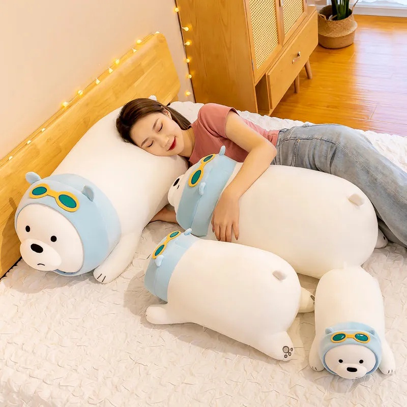 BHQ ตุ๊กตา หมีขาวน่ารัก ของขวัญวันเกิด นุ่มนิ่ม - รูปที่ 2