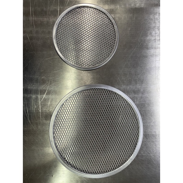 ถาดพิซซ่าตะแกรงอลูมิเนียม Aluminum Pizza Tray