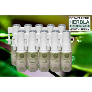 BOTAYA HERB Mouth Spray 15ml.10Bot.(สเปรย์สมุนไพรโบทายา เฮิร์บ เมาท์สเปร์ 15ml.10ขวด)