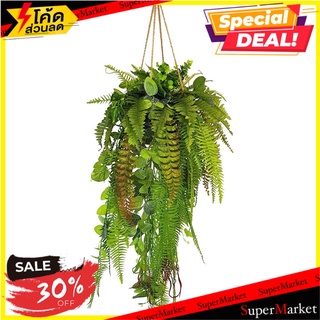 กระเช้าเฟิร์นประดิษฐ์ SPRING TY-H04 ต้นไม้ประดิษฐ์ ARTIFICIAL FERN WITH HANGING BASKET SPRING TY-H04 อุปกรณ์ตกแต่งสวน